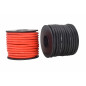Plusivo AWG12 Silicone Hook Up Wire Kit - 600V Stranded Tinned Copper of 2 Different Colors x 8m