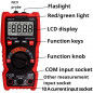 Digital Multimeter 4000 Counts TRMS Auto-Ranging AC DC Voltmeter NCV Live Test, Measures Voltage, Current, Resistance,Continuity