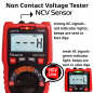 Digital Multimeter 4000 Counts TRMS Auto-Ranging AC DC Voltmeter NCV Live Test, Measures Voltage, Current, Resistance,Continuity