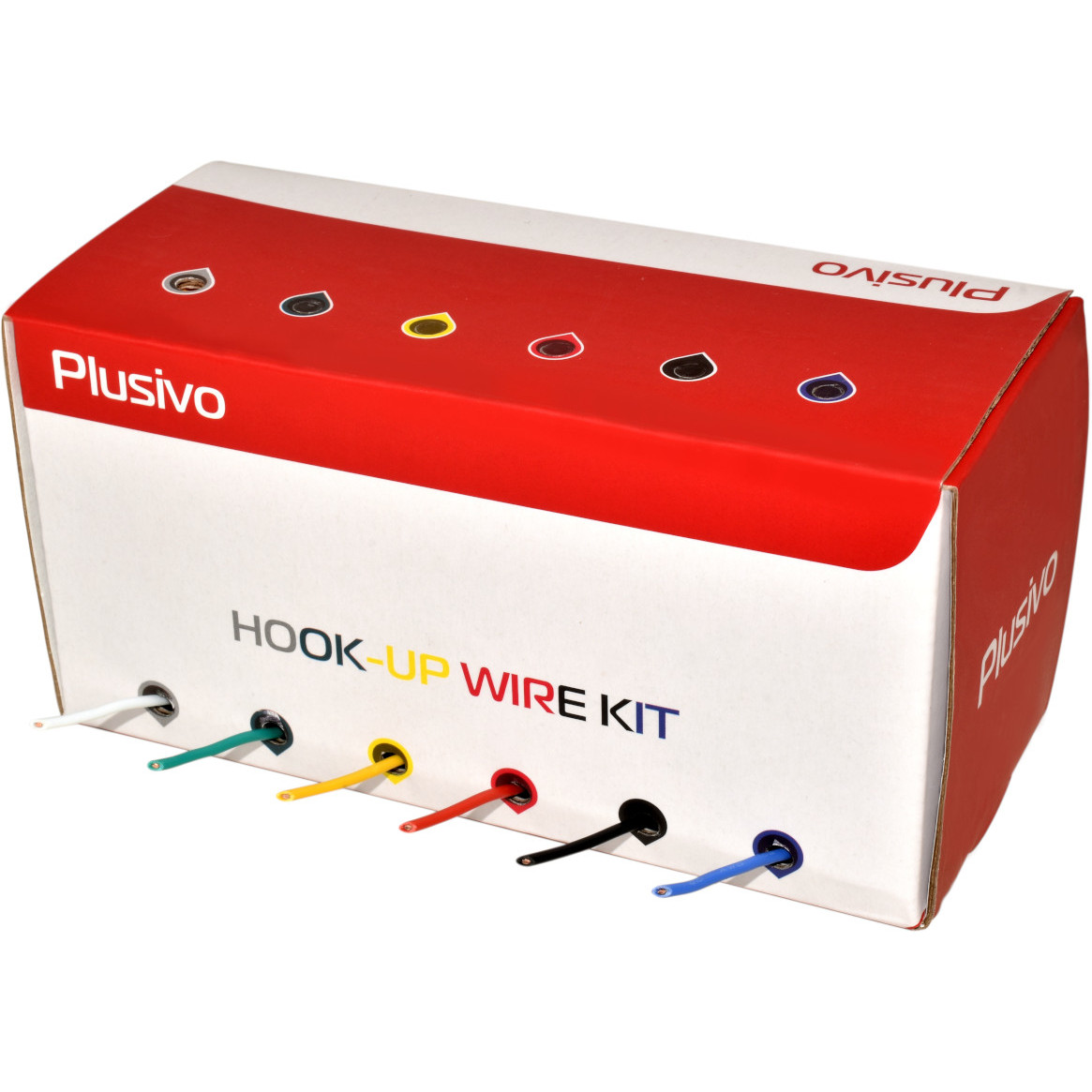 Plusivo 22AWG Stranded Silicone Wire Kit - 6 Colors (7m each) - RobotShop